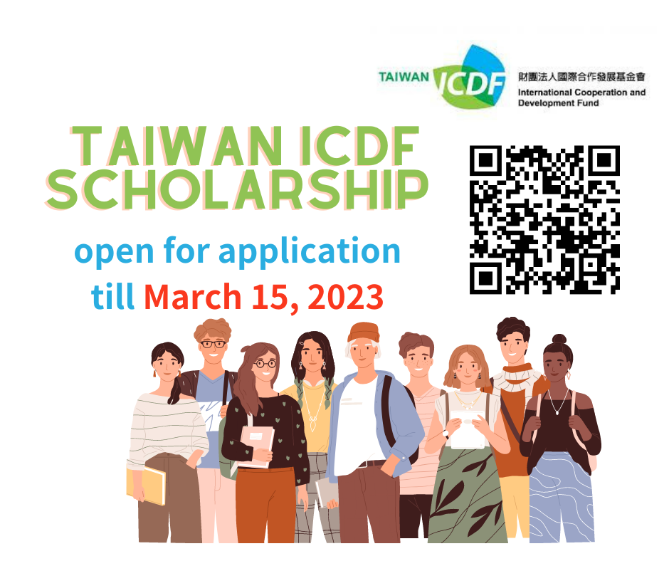 Qũy TaiwanICDF và Học bổng ICDF - Học bổng TOP 2 đầu Đài Loan