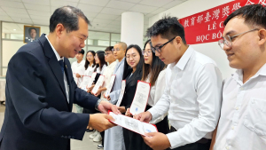 Du học sinh nhận học bổng tại Đài Loan