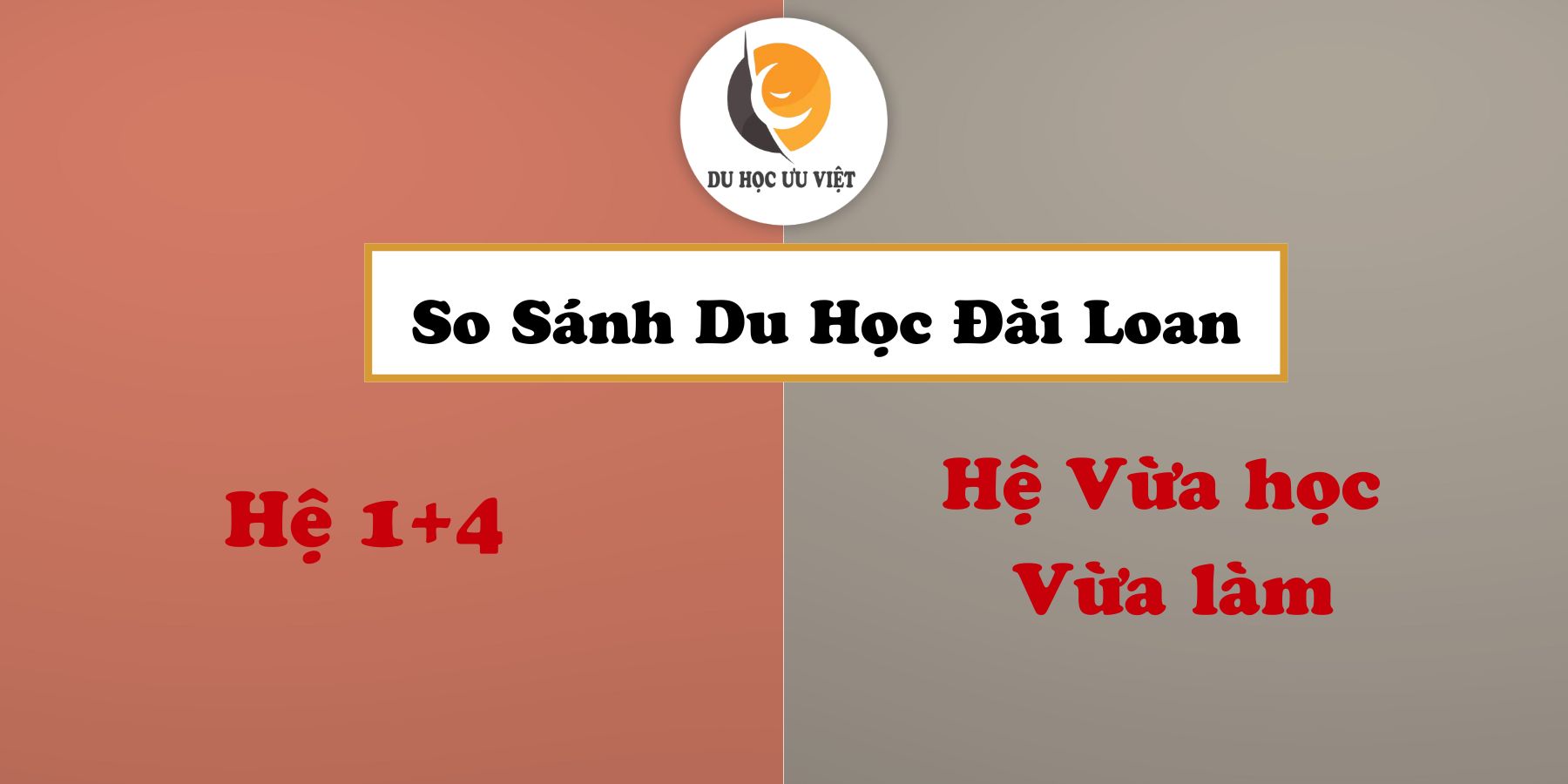 So sánh du học Đài Loan hệ 1+4 và hệ vừa học vừa làm