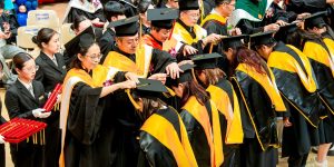 Buổi lễ tốt nghiệp của sinh viên HKU