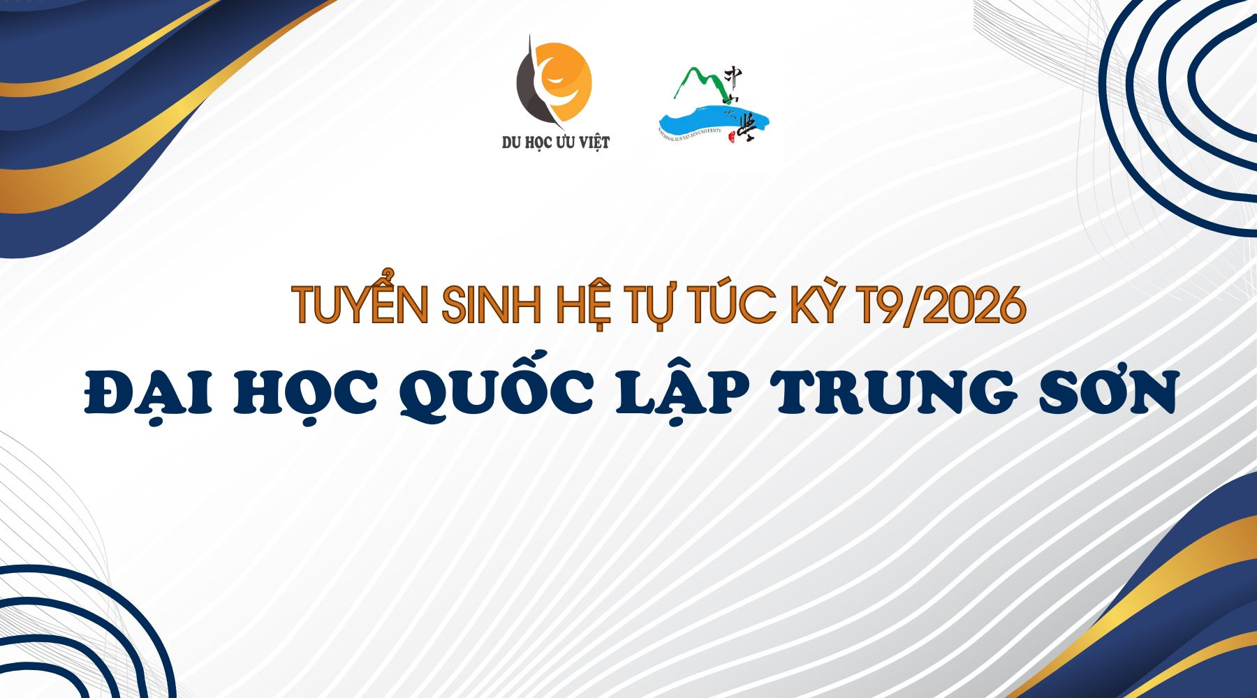 Đại Học Quốc Lập Trung Sơn (NSYSU) Tuyển Sinh Kỳ Thu T9/2026