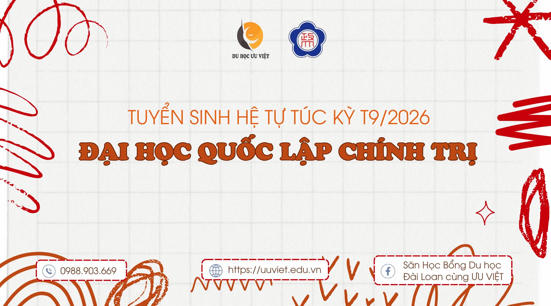 Đại Học Quốc Lập Chính Trị (NCCU) Tuyển Sinh Kỳ Thu T9/2026