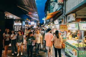 Chợ đêm Shilin náo nhiệt